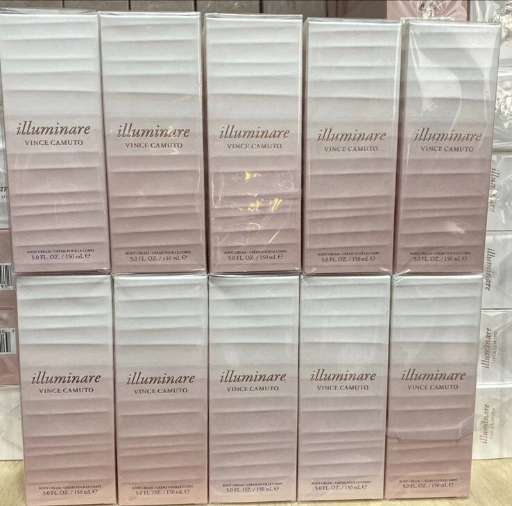 Lote de 10 creme corporal Illuminare VINCE CAMUTO 5,0 FL. OZ. - Imagem 1 de 4