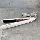 USED Panasonic hair iron straight nano care white EH-HS9A-W EHHS9AW