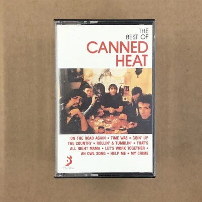 CANNED HEAT Cassette Tape 60s Rock Blues Psychedelic BEST OF Foto 1 de 4