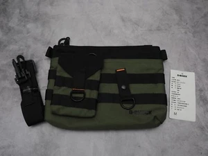 G-SHOCK Comback Shoulder Travel Bag Olive Green and Black RARE Merch Swag - Picture 1 of 2