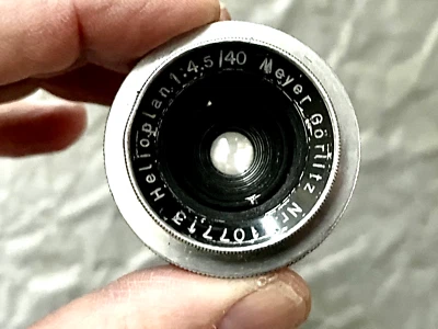 Meyer Görlitz Helioplan 40Mm F/4.5 Prime Lens, Exakta Mount Wide Angle - Image 1 of 4