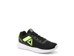 Nuove SNEAKER FLEXAGON ENERGY - Reebok Scarpe per Bambini 4Y Medium Nero/Verde - Foto 1 di 3