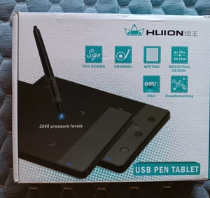 HUION H420 Graphics Drawing Tablet, windows/Mac - Picture 1 of 5