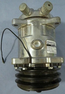 OLD AIR PRODUCTS 5H14 AIR CONDITIONING AC COMPRESSOR 21-4510 2-GROOVE V-BELT - Picture 1 of 9