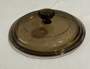 Pyrex P-81-C Ersatzdeckel Braun Bernstein 6" P81C - Bild 1 von 3