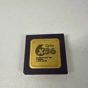 Cyrix 6X86 120 MHz 3.3V 3.52V 6X86-P150 GP 1995 USA x86 - Picture 1 of 2
