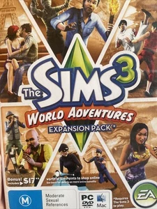 The Sims 3 | World Adventures | PC Expansion Pack | Complete | PAL | Free Post - Picture 1 of 5