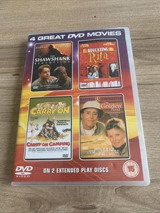 The Shawshank Redemption/Carry On Camping/Educating Rita/On Golden Pond 2004 DVD - Picture 1 of 4