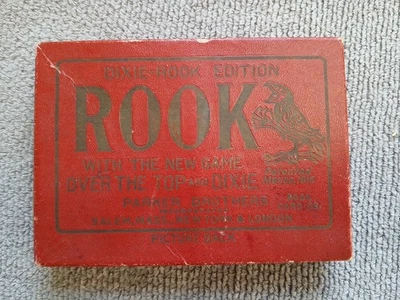 Dixie-Rook Edition Rook and other Splendid Games Parker Brothers 1910 - Image 1 of 4