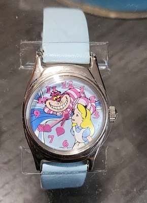 Alice In Wonderland Watch In Teacup Disney Store Nostalgic Time WORKS! - Image 1 of 4