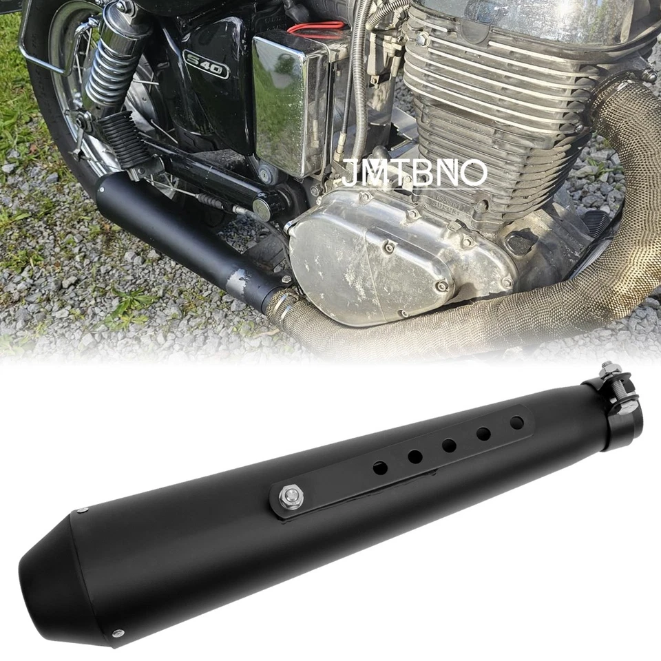 Silenciador de escape de entrada de motocicleta de 1,5"-2" para Suzuki LS650 Savage Boulevard S40 Foto 1 de 4
