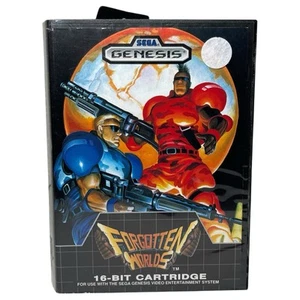 Forgotten Worlds (Sega Genesis, 1989) Game + Case | No Manual - Picture 1 of 8