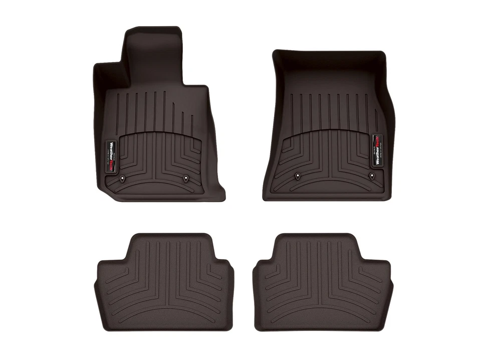 Forro de piso WeatherTech para BMW M2 (G87) 2023-2025 - 1ª y 2ª fila, negro Foto 1 de 1