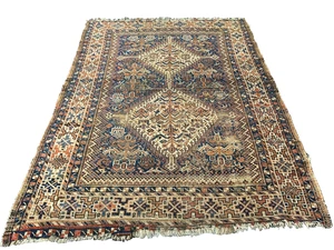 Handgeknüpfter Orientteppich Gaschgai 150x110 cm carpet rug - Bild 1 von 21