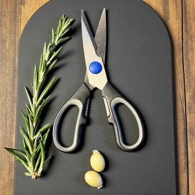 Zwilling Henckels 6" Silber Blau Mehrzweck Küchenschere Kräuter Huhn Pizz - Bild 1 von 4