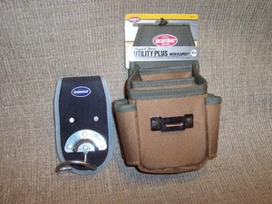 Bucket Boss Heavy Canvas Tool Pouch Bag Kobalt Hammer Holder Construction Tools - Picture 1 of 9