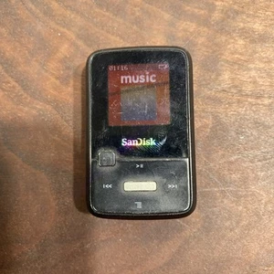 SanDisk Sansa Clip Zip (4GB) Digital Media MP3-Player schwarz - Bild 1 von 4