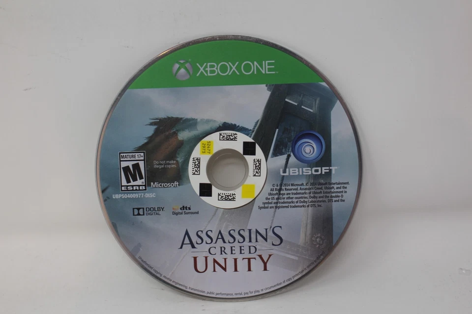 Assassin's Creed: Unity Microsoft Xbox One Disc Only - Image 1 of 1