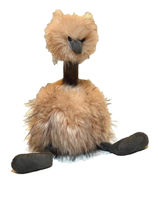 Jellycat Just Peachy Pom Pom Ostrich Rare Retired 20" Tall Collectible - Image 1 of 4