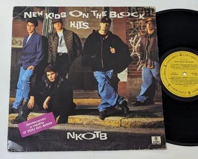 New Kids On The Block - H.I.T.S. BRAZIL 1st press LP 1992 - Image 1 of 3
