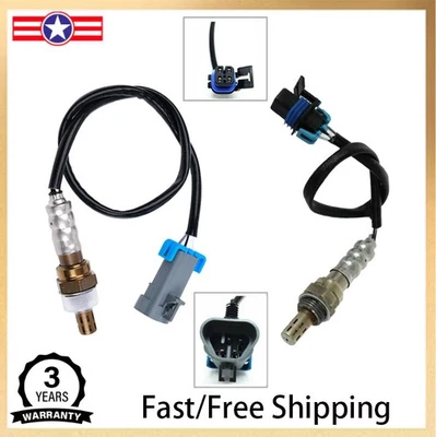 Sensor de oxígeno aguas arriba + aguas abajo 2 piezas para GMC Canyon Envoy 234-4285 2004 2005 Foto 1 de 4