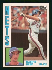 DANNY HEEP 1984 TOPPS TIFFANY 84 NO 29 NRMINT+         15092