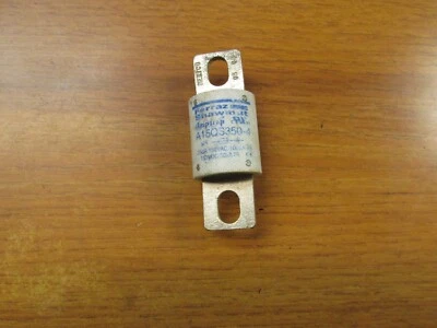 FUSIBLE FERRAZ SHAWMUT 350A, 150V, CAT# A15QS350-4... VO-19A Foto 1 de 4