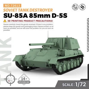 SSMODEL SS72613 V1.9 1/72 25mm Modelo Kit Soviético SU-85A 85mm D-5S Tanque Destructor - Imagen 1 de 5
