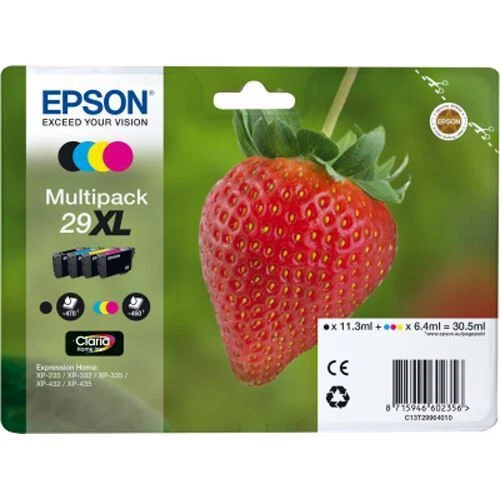 Original Epson 29XL 29 XL Multipack Tinte Patronen Druckerpatronen Erdbeerserie - Bild 1 von 1