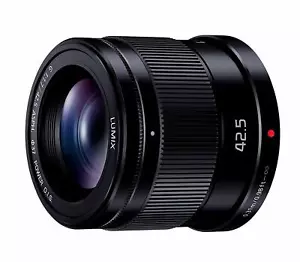 H-HS043-K Black Single focal Lumix G 42.5 mm F1.7 ASPH POWER O.I.S NEW Panasonic - Picture 1 of 2