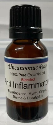 Aceite esencial antiinflamatorio 100 % puro 15 ml Foto 1 de 4