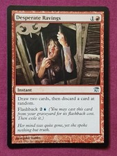 Magic The Gathering INNISTRAD DESPERATE RAVINGS single red card MTG