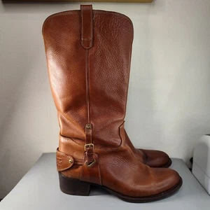 Ralph Lauren Collection Western Riding Boots Brown Sz 9 B . - Picture 1 of 7