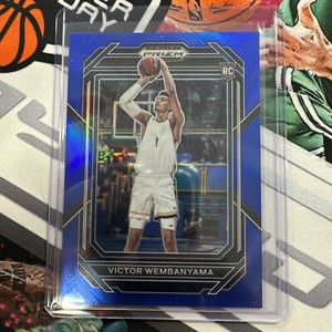 2023/24 PANINI PRIZM DRAFT PICKS VICTOR WEMBANYAMA ROOKIE RC /199 BLUE PRIZM #2