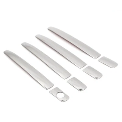 Moldura de aço inoxidável tampa maçaneta da porta do carro Mazda 5 2007-2013 nova - Imagem 1 de 4