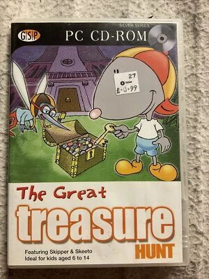 PC Game Cd Rom - Childrens Educational Play and Learn The Great Treasure Hunt  - Image 1 of 2
