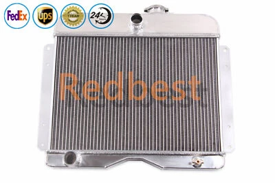 Radiador CC4964 3 filas para camioneta/estación Jeep Willys 1946-64 I4 59-62 CJ3 CJ5 CJ6 Foto 1 de 4