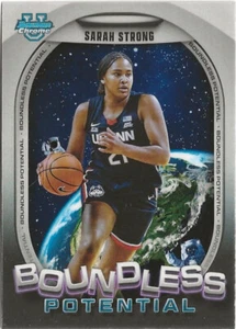 2024-25 Bowman Chrome Sarah Strong Boundless SP RC UCONN Huskies - Picture 1 of 1