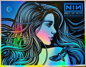 NINE INCH NAILS BROOKLYN STICKER/POSTER 10/17/24 - Picture 1 of 4
