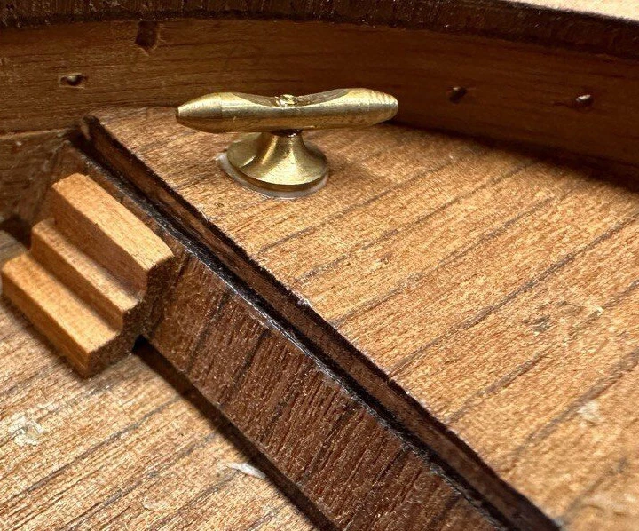 Gallocce COREL ACCESSORI PER MODELLISMO navale 7 12 16 mm kit da 10 pezzi ottone - Immagine 1 di 1