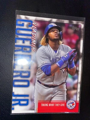 2020 Topps Vladimir Guerrero Jr. Highlights Insert VGJ-16 Baseball Card - Image 1 of 2