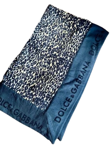 Dolce & Gabbana Beach Bath Towel leopard 110x170cm - Picture 1 of 4