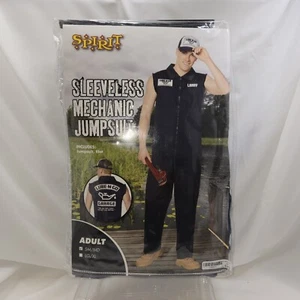 Spirit Halloween Sleeveless Mechanic Jumpsuit Sm/md New - Picture 1 of 1