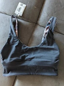 lululemon 🌟 Align Reversible Bra Size 2 NWT multicolor/grey  - Picture 1 of 4