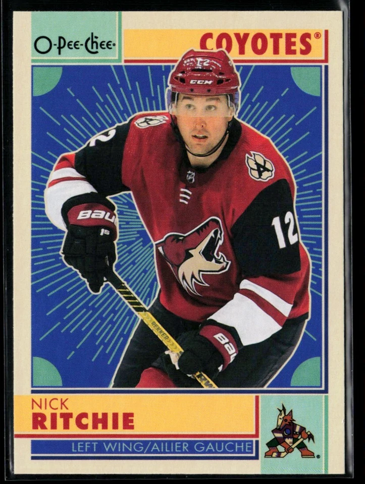 2022-23 O-Pee-Chee Retro Nick Ritchie #280 - Image 1 of 2