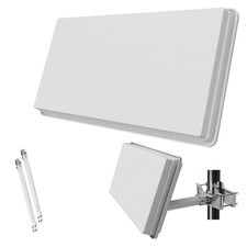 Selfsat Flachantenne H30D2+ Digital Fensterhalterung HD Twin Sat Anlage 4K UHD