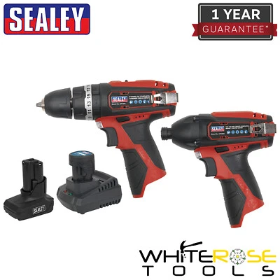 Sealey Cordless Power Tool Combo Kit 2 x 12V SV12 Series - Image 1 of 4