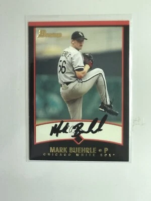 Mark Buehrle 2001 Bow.#18 Autograph  - Image 1 of 2