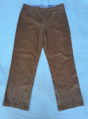 Pantalón Burberry Pana Mujer XL Tostado Pierna A Medida Elastizado EU 44 Hecho en España Foto 1 de 4