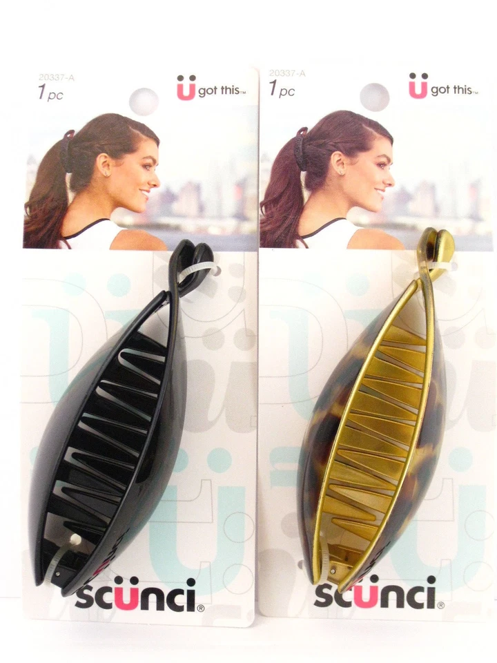 SCUNCI BANANA CLINCHER HAIR COMB - 1 PC. (20337-A) - Image 1 of 1